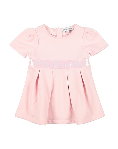 EMPORIO ARMANI Vestito Baby  Rosa chiaro 83% Cotone, 17% Poliestere