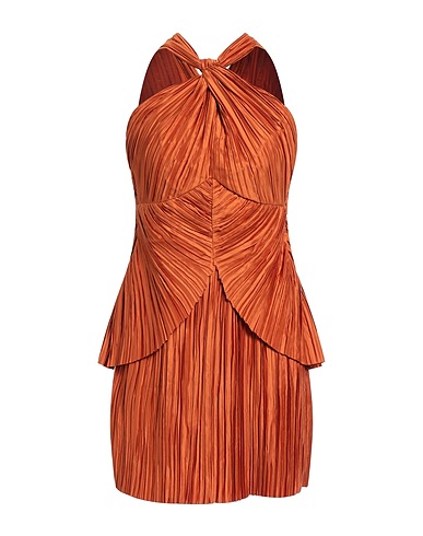 CULT GAIA Robe courte Rouille 100% Polyester