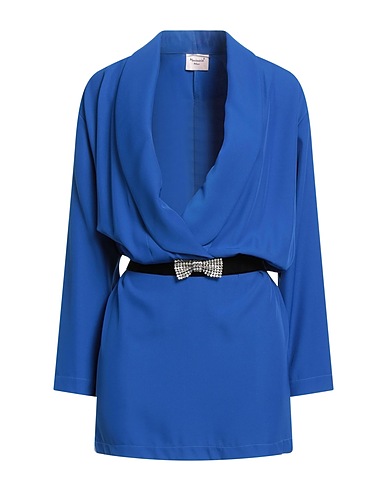 MARIUCCIA Vestito corto Blu chiaro 96% Poliestere, 4% Elastan