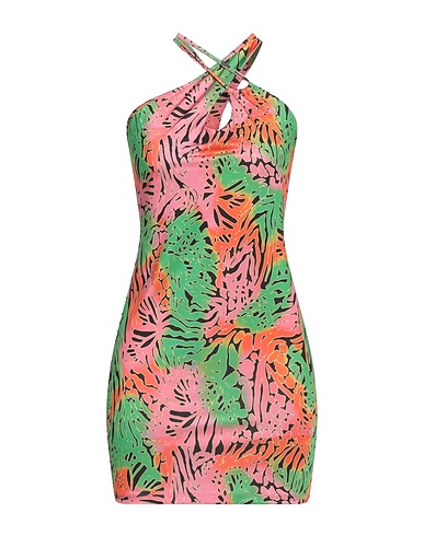 FRACOMINA Sheath dress COLLECTION Green 95% Polyester, 5% Elastane