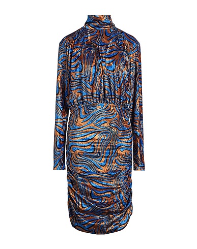 JIJIL Midi dress Camel 95% Polyester, 5% Elastane