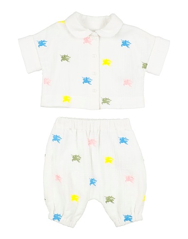 BURBERRY PRORSUM Babykleidung-Set  Weiß 100% Baumwolle