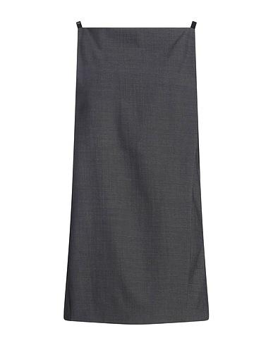 PHILOSOPHY di LORENZO SERAFINI Short dress Charcoal 53% Polyester, 43% Virgin Wool, 4% Elastane