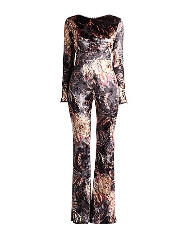 ETRO Jumpsuits and Dungarees Black 92% Polyester, 8% Elastane