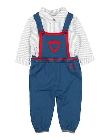 EMPORIO ARMANI Baby co-ord  Navy blue 100% Cotton