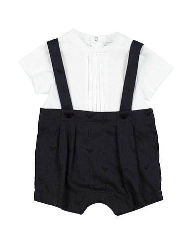 EMPORIO ARMANI Baby jumpsuit Navy 56% Cotton, 44% Viscose