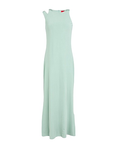 MAX&Co. Langes Kleid VALLY Salbeigrün 95% Viskose, 5% Elastan