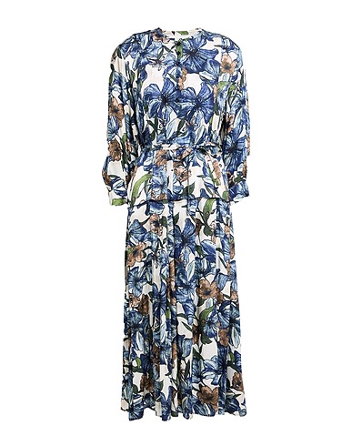 HIGH Midi dress USE Navy blue 100% Rayon