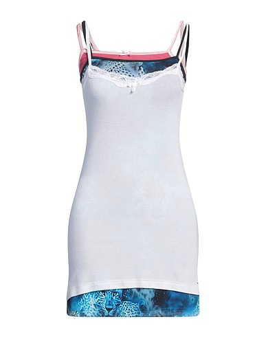 BALENCIAGA Short dress White 97% Modal, 3% Elastane, Cotton, Polyamide