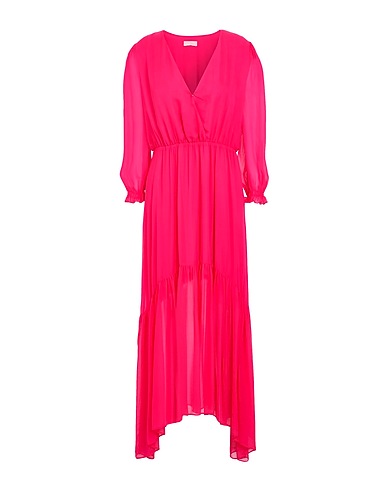 LIU •JO Long dress Fuchsia 100% Viscose