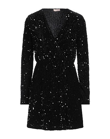 LIU •JO Short dress Black 100% Polyester
