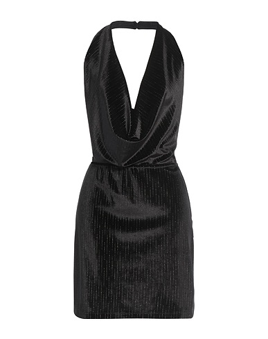 VICOLO Sheath dress Black 95% Polyester, 5% Elastane