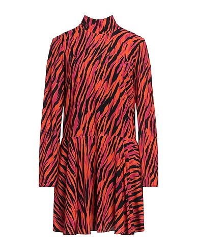 PATRIZIA PEPE Vestito corto Arancione 100% Viscosa
