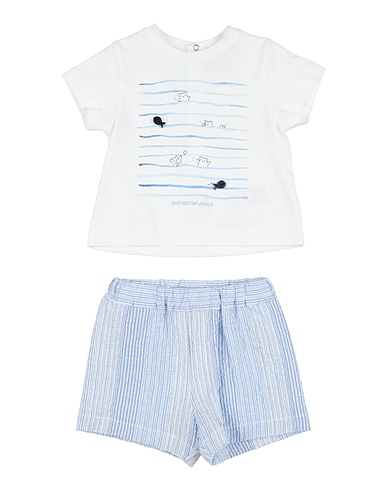 EMPORIO ARMANI Baby co-ord BABY White 100% Cotton