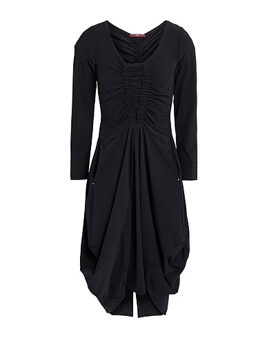 HIGH Vestito midi TECH Nero 72% Nylon, 28% Elastan