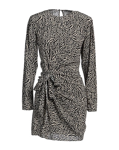 MARANT ÉTOILE Sheath dress Black 100% Viscose, Polyester