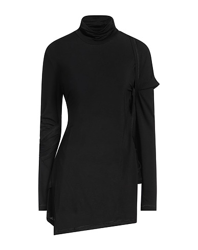 HELMUT LANG T-shirt Black 94% Lyocell, 6% Elastane
