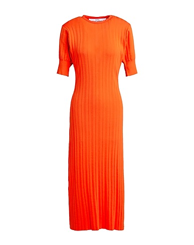 A.P.C. Robe mi-longue X NATACHA RAMSAY-LEVI Orange 100% Coton