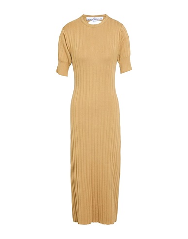 A.P.C. Vestito midi X NATACHA RAMSAY-LEVI Verde militare 100% Cotone