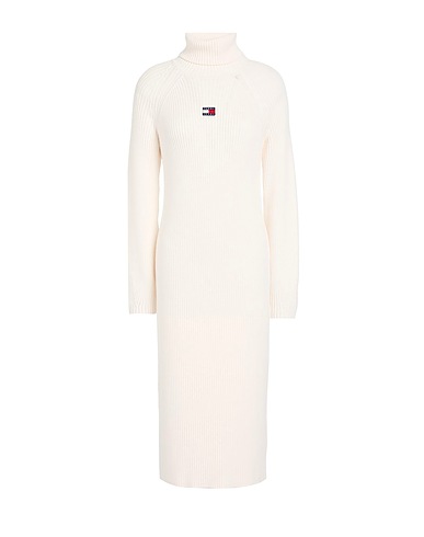 TOMMY JEANS Tubino Panna 100% Cotone