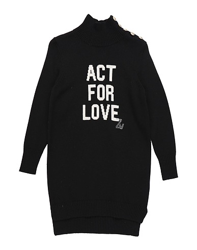 ZADIG&VOLTAIRE Vestito Nero 65% Lana, 35% Poliammide