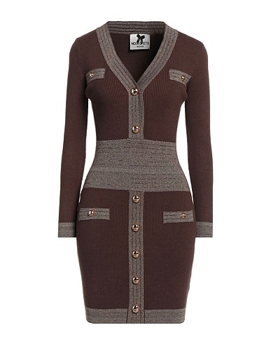NO SECRETS Sheath dress Light brown 51% Viscose, 29% Polyester, 20% Polyamide