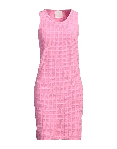 GIVENCHY Sheath dress Pink 87% Cotton, 13% Polyamide