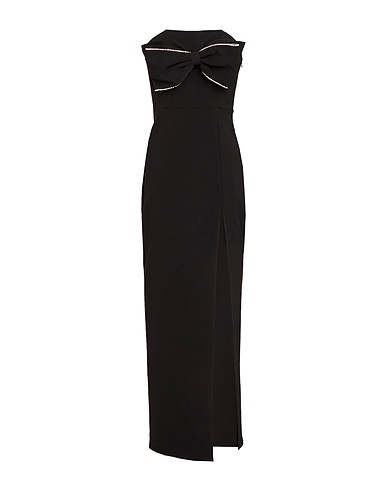 NO SECRETS Long dress Black 100% Polyester