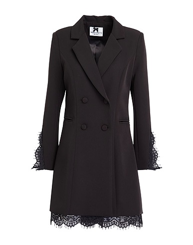 NO SECRETS Blazerkleid Schwarz 95% Polyester, 5% Elastan