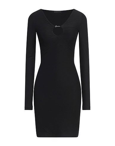 GUESS Sheath dress Black 78% Polyamide, 22% Elastane