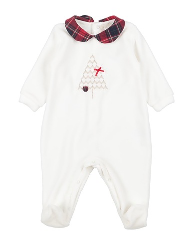 LALALÙ Baby jumpsuit  White 80% Cotton, 20% Polyester