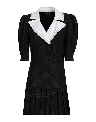 ACTUALEE Blazer dress Black 78% Polyester, 17% Rayon, 5% Elastane