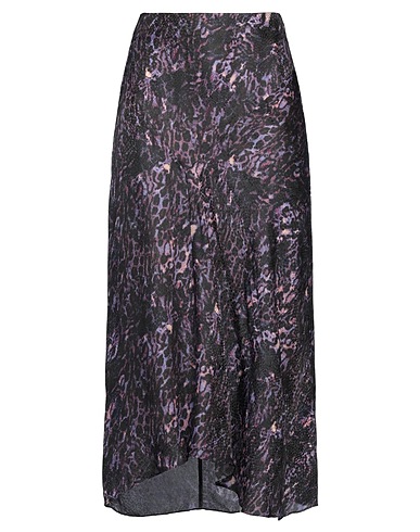 ISABEL MARANT Midi skirt Purple 70% Viscose, 30% Silk