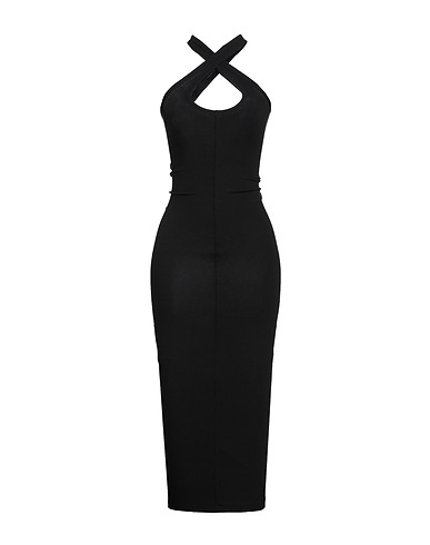 COPERNI Midi dress Black 97% Viscose, 3% Elastane