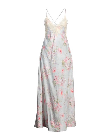 ZIMMERMANN Long dress Pink 100% Linen, Cotton, Nylon