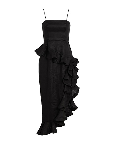 ZIMMERMANN Short dress Black 100% Linen