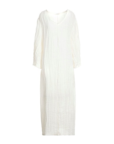 BY MALENE BIRGER Long dress Ivory 100% Organic Linen