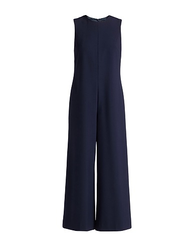 A.P.C. Jumpsuits and Dungarees Navy blue 68% Polyester, 29% Viscose, 3% Elastane