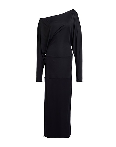 KHAITE Midi dress Black 100% Viscose