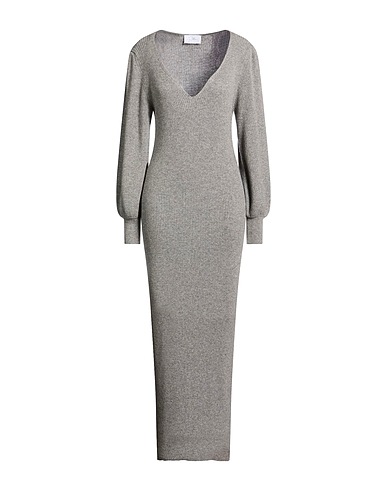 SOALLURE Robe fourreau Gris 45% Viscose, 25% Laine, 25% Polyamide, 5% Cachemire