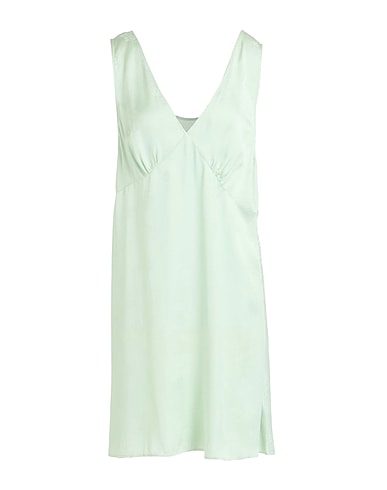 AMERICAN VINTAGE Short dress Light green 100% Viscose