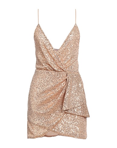 VICOLO Elegant dress Gold 96% Polyester, 4% Elastane