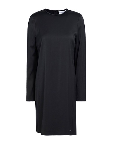 CALVIN KLEIN Minivestido Negro 100% Viscosa