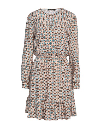GAUDÌ Short dress JEANS Sand 100% Viscose