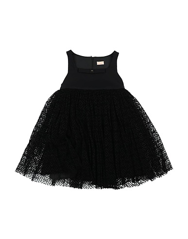ELISABETTA FRANCHI Dress LA MIA BAMBINA Black 86% Polyamide, 14% Elastane