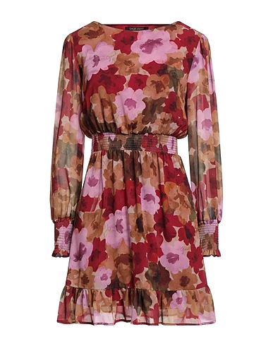 GAUDÌ Short dress Garnet 100% Polyester