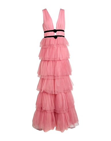 NO SECRETS Long dress Pink 100% Polyester