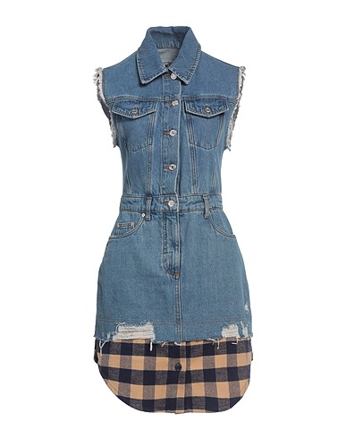 MOSCHINO JEANS Denim dress Blue 100% Cotton
