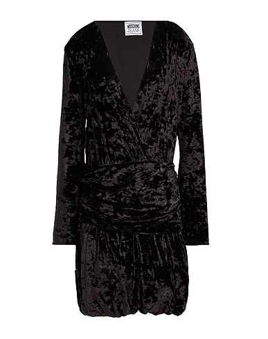 MOSCHINO JEANS Robe courte 93% Polyester, 7% Élasthanne