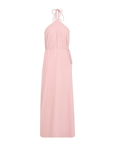 BASERANGE Langes Kleid Rosa 100% Seide